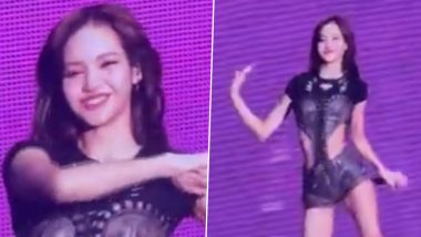 BLACKPINK's Lisa Takes the Internet by Storm With Her Dance Moves on Jisoo's 'Flower' Song at Osaka Concert (Watch Videos)